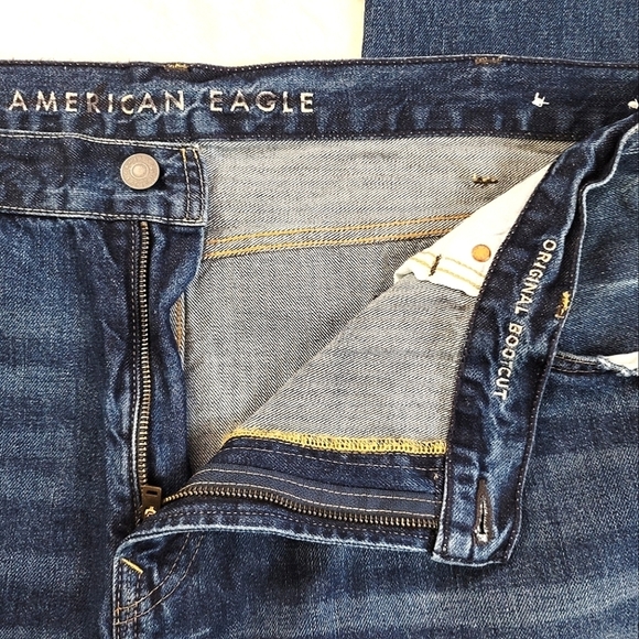 NWT American Eagle Original Bootcut Denim Jeans in Plus Size 46 x 32 - Picture 11 of 16